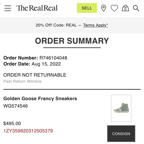 Francy Golden Goose Sneaker - Picture 6 of 12